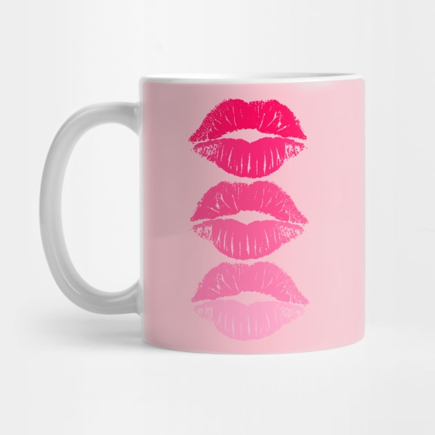 Hot Pink Lips by Adatude